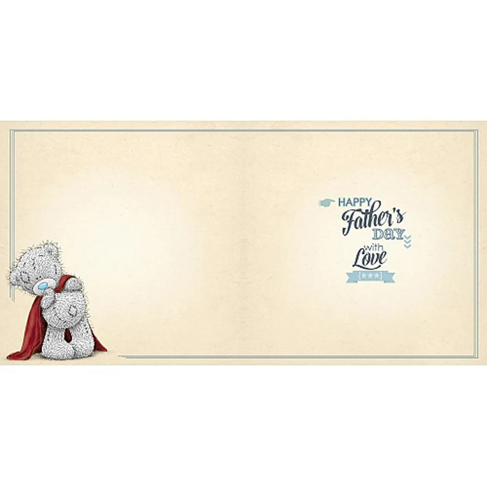 Super Dad Me to You Bear Father's Day Card Extra Image 1