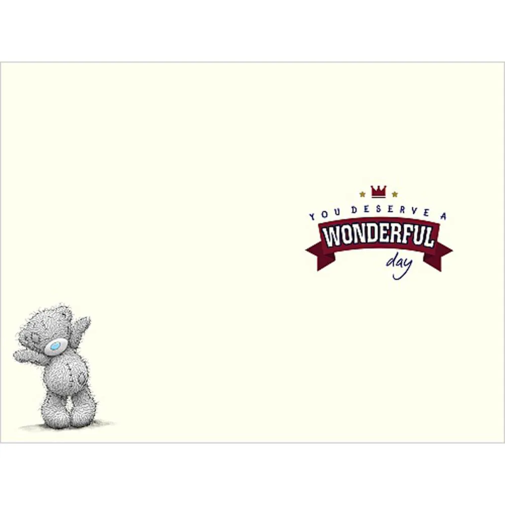 Best Daddy Me To You Bear Fathers Day Card With Beer Mat Extra Image 1