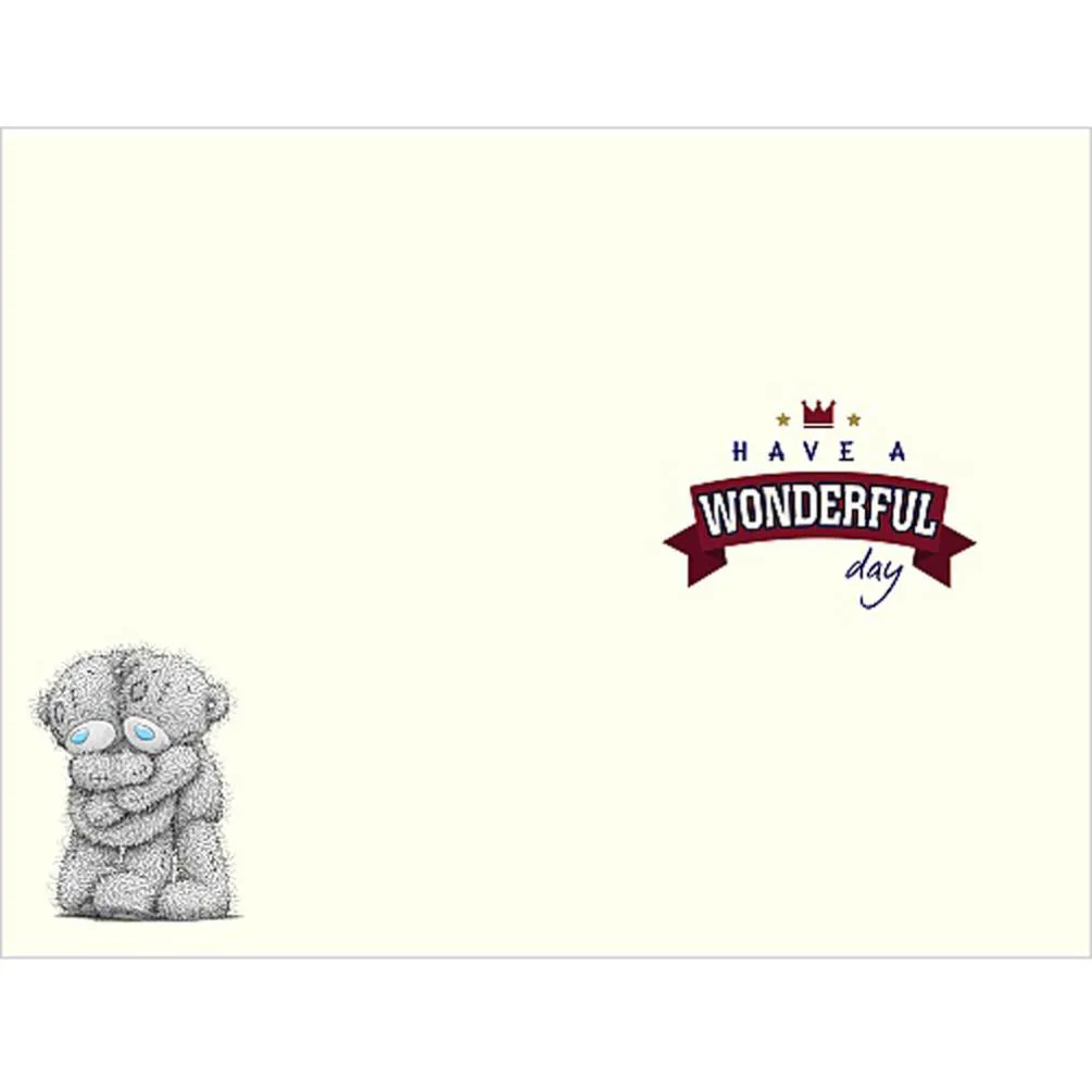 One I Love Me To You Bear Father Day Card Extra Image 1