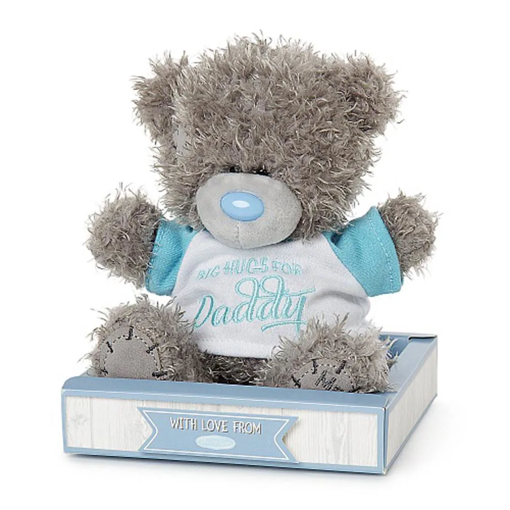 7" Big Hugs For Daddy T Shirt Me to You Bear Extra Image 1