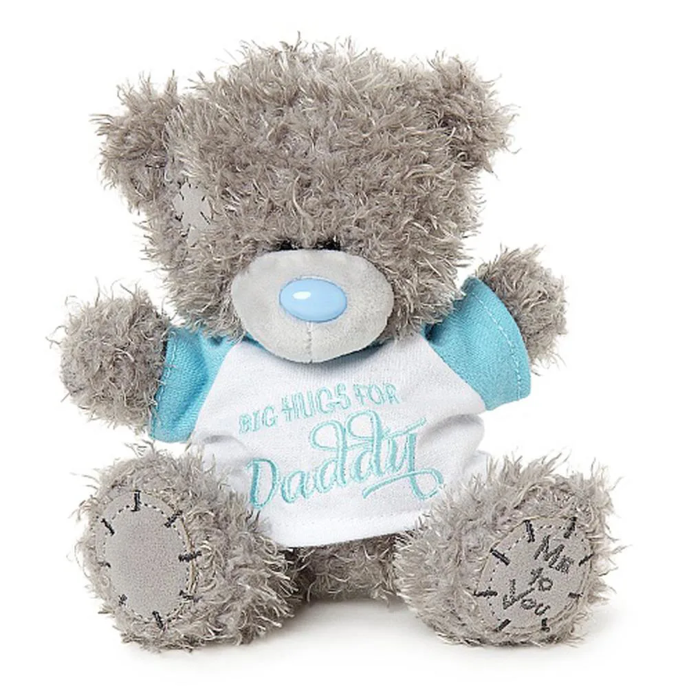 7" Big Hugs For Daddy T Shirt Me to You Bear Extra Image 2