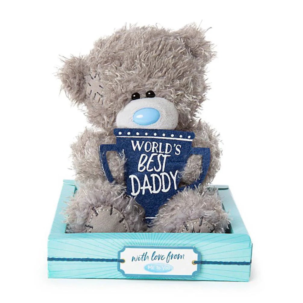 7" World's Best Daddy Trophy Me to You Bear Extra Image 1