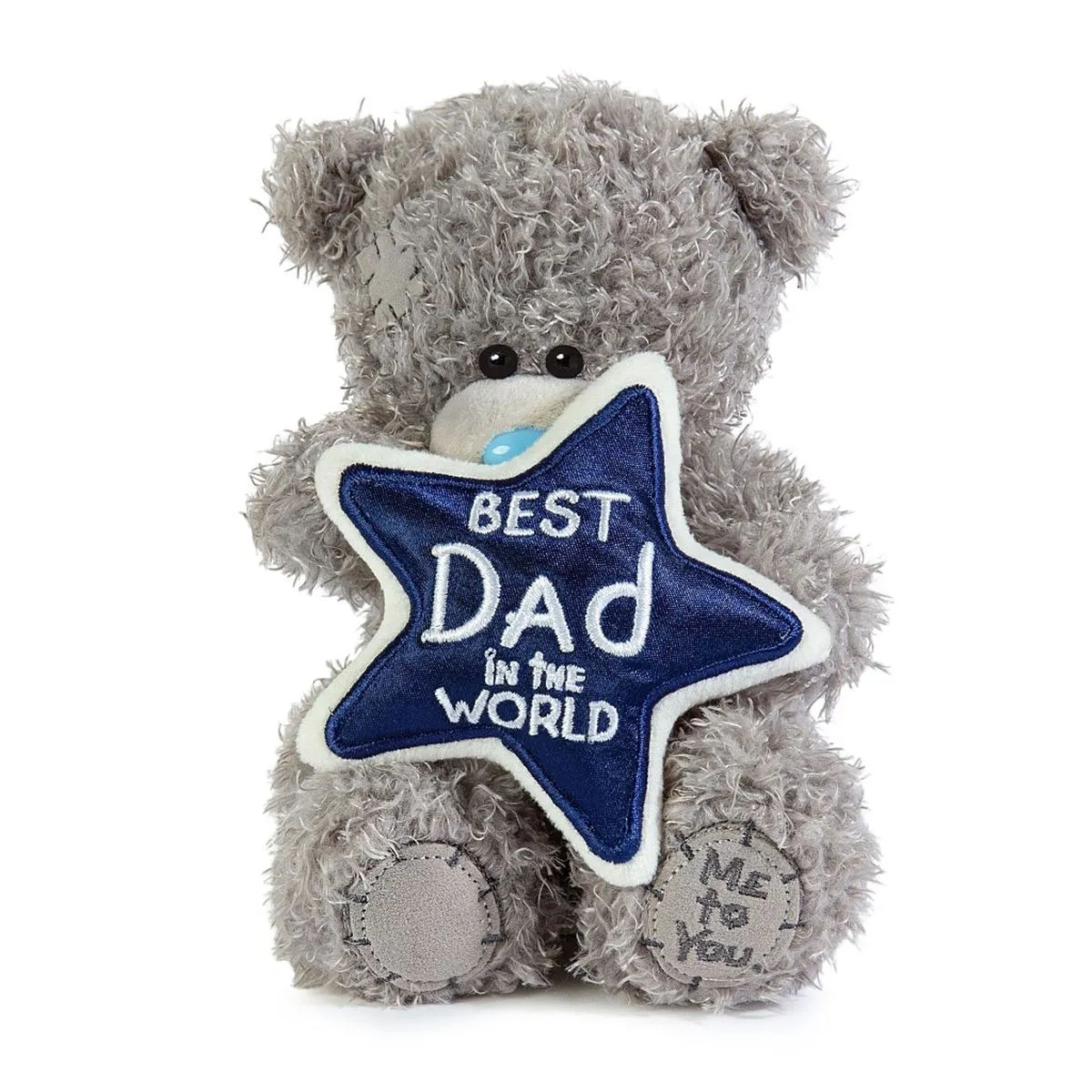 7" Holding Best Dad Padded Star Me to You Bear Extra Image 2