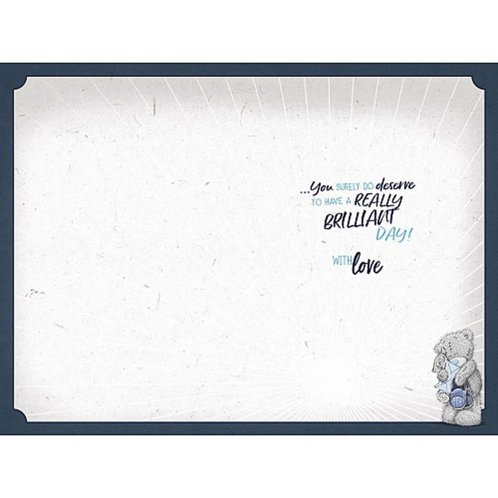 Best Dad Verse Me to You Bear Father's Day Card Extra Image 1