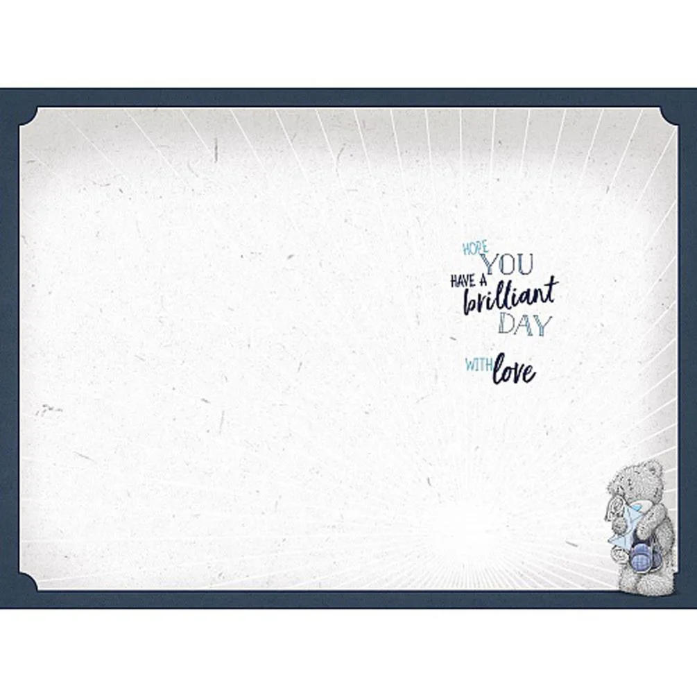 Husband Verse Me to You Bear Father's Day Card Extra Image 1