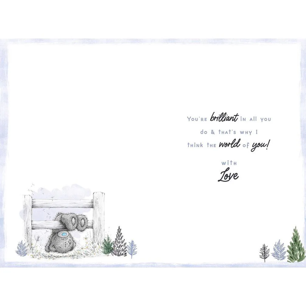 Just Like A Dad Me to You Bear Father's Day Card Extra Image 1