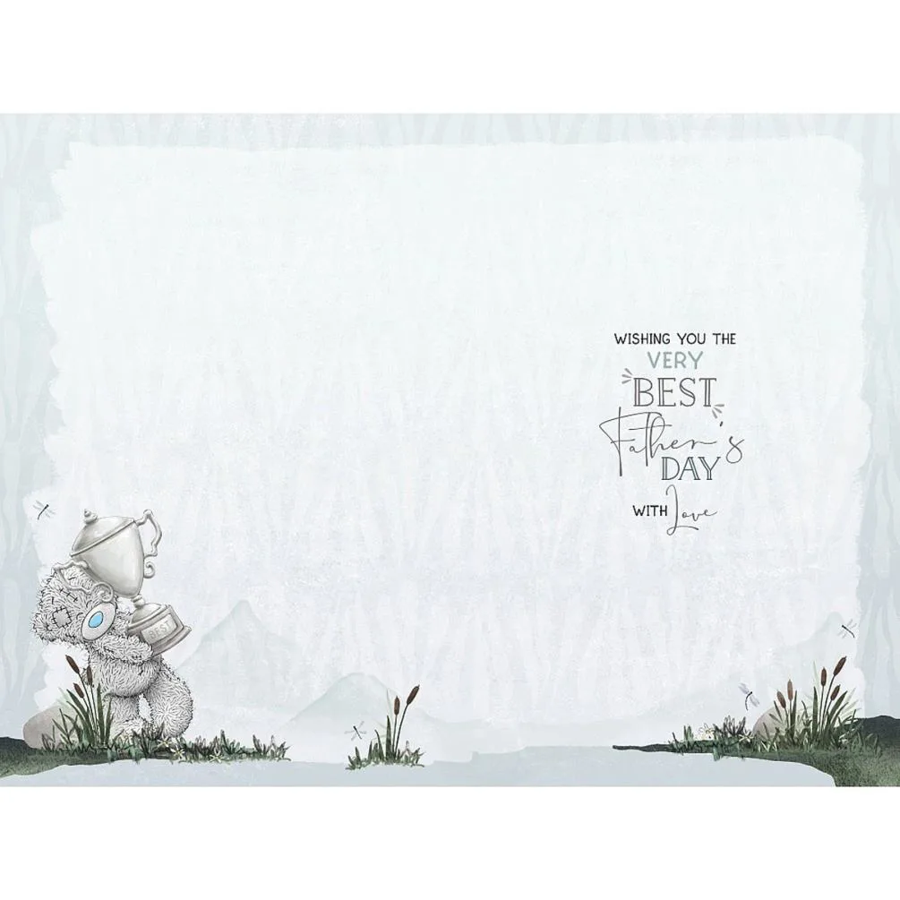 Dad Bear With Trophy Me to You Bear Father's Day Card Extra Image 1