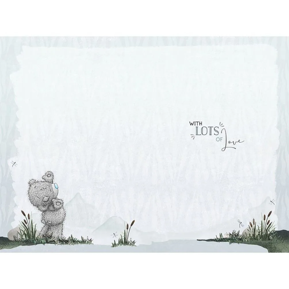 Bear By Campfire Me to You Bear Father's Day Card Extra Image 1