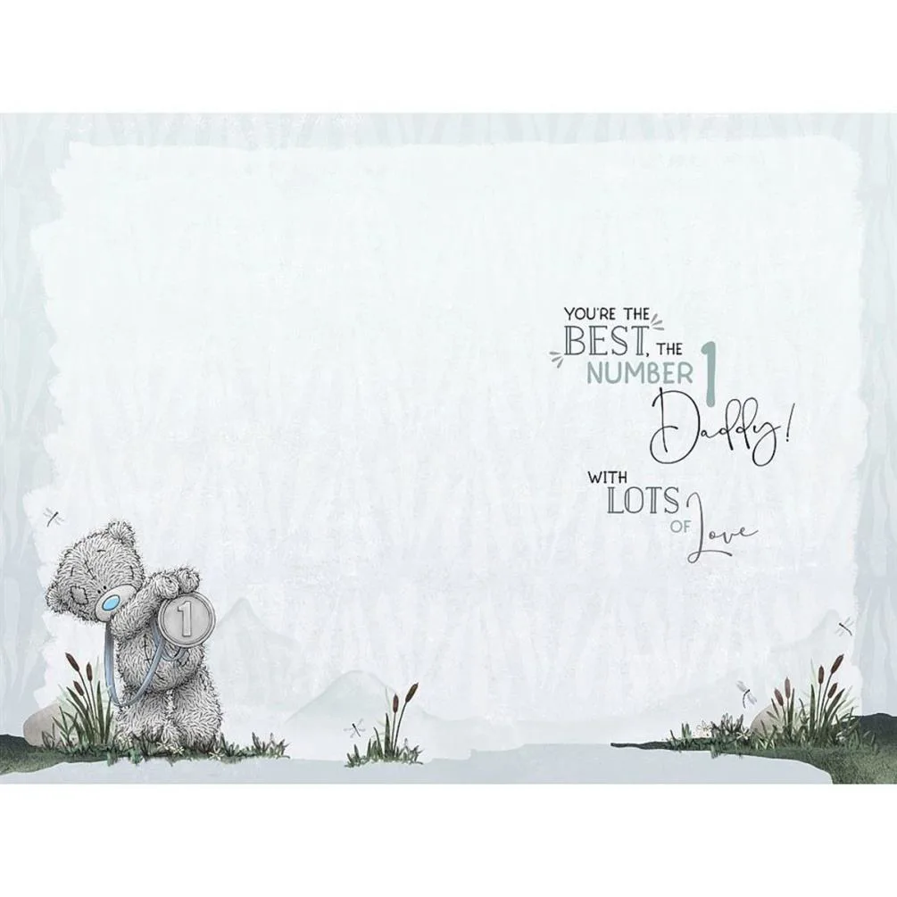 Special Daddy Me to You Bear Father's Day Card Extra Image 1