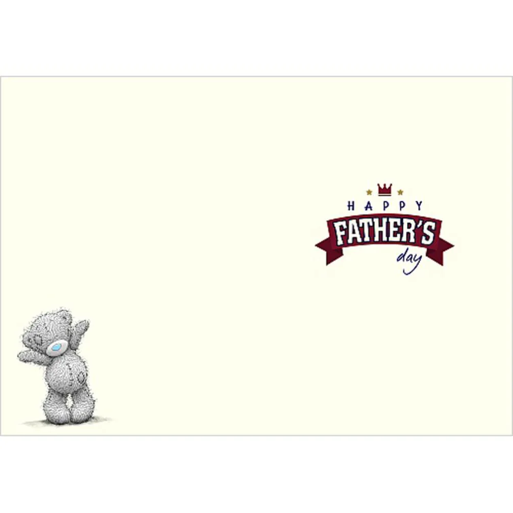 From Your Granddaughter Me To You Bear Fathers Day Card Extra Image 1