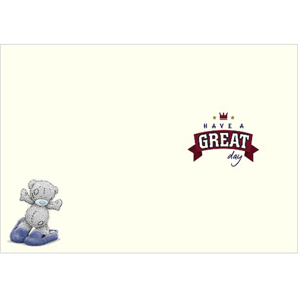 Cheers Me To You Bear Fathers Day Card Extra Image 1