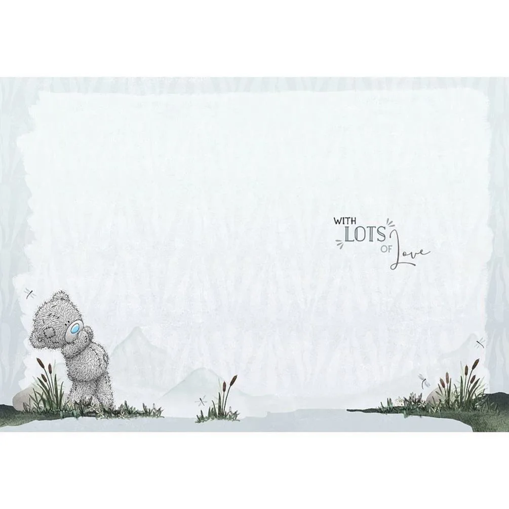 From Your Granddaughter Me to You Bear Father's Day Card Extra Image 1