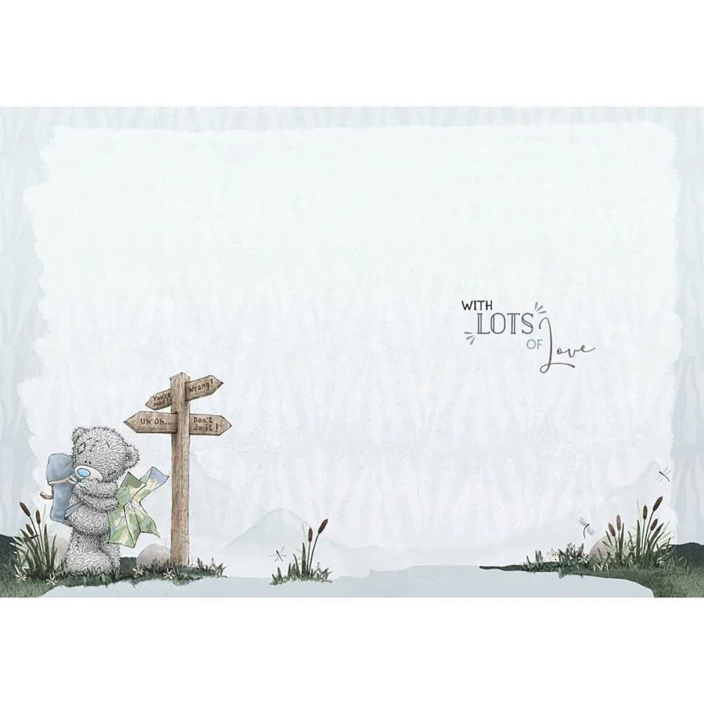 From Your Grandson Me to You Bear Father's Day Card Extra Image 1
