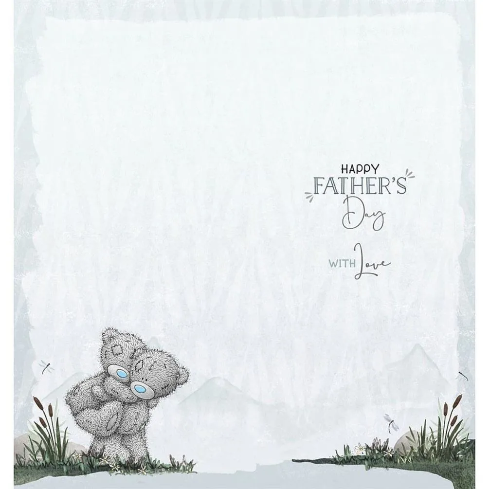 DAD Letters Me to You Bear Father's Day Card Extra Image 1