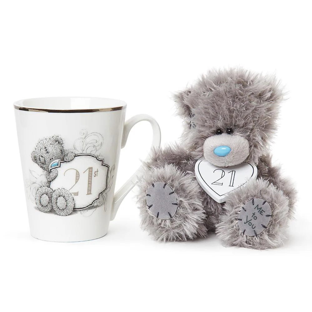 21st Birthday Mug & Plush Gift Set Extra Image 1