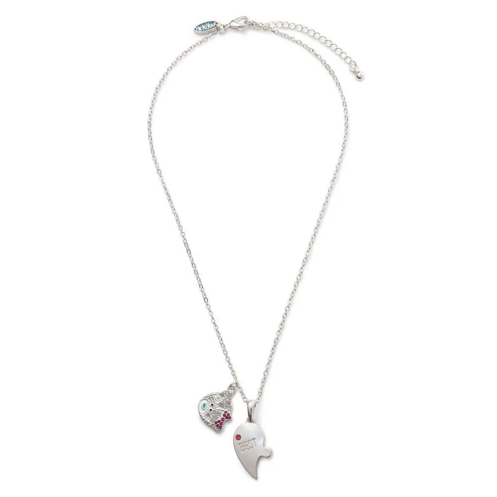 Me to You Best Friend Heart Necklace Set Extra Image 2