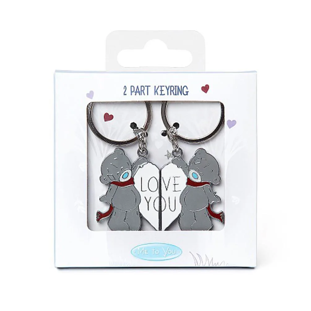 Love You 2 Part Me To You Key Ring Extra Image 2