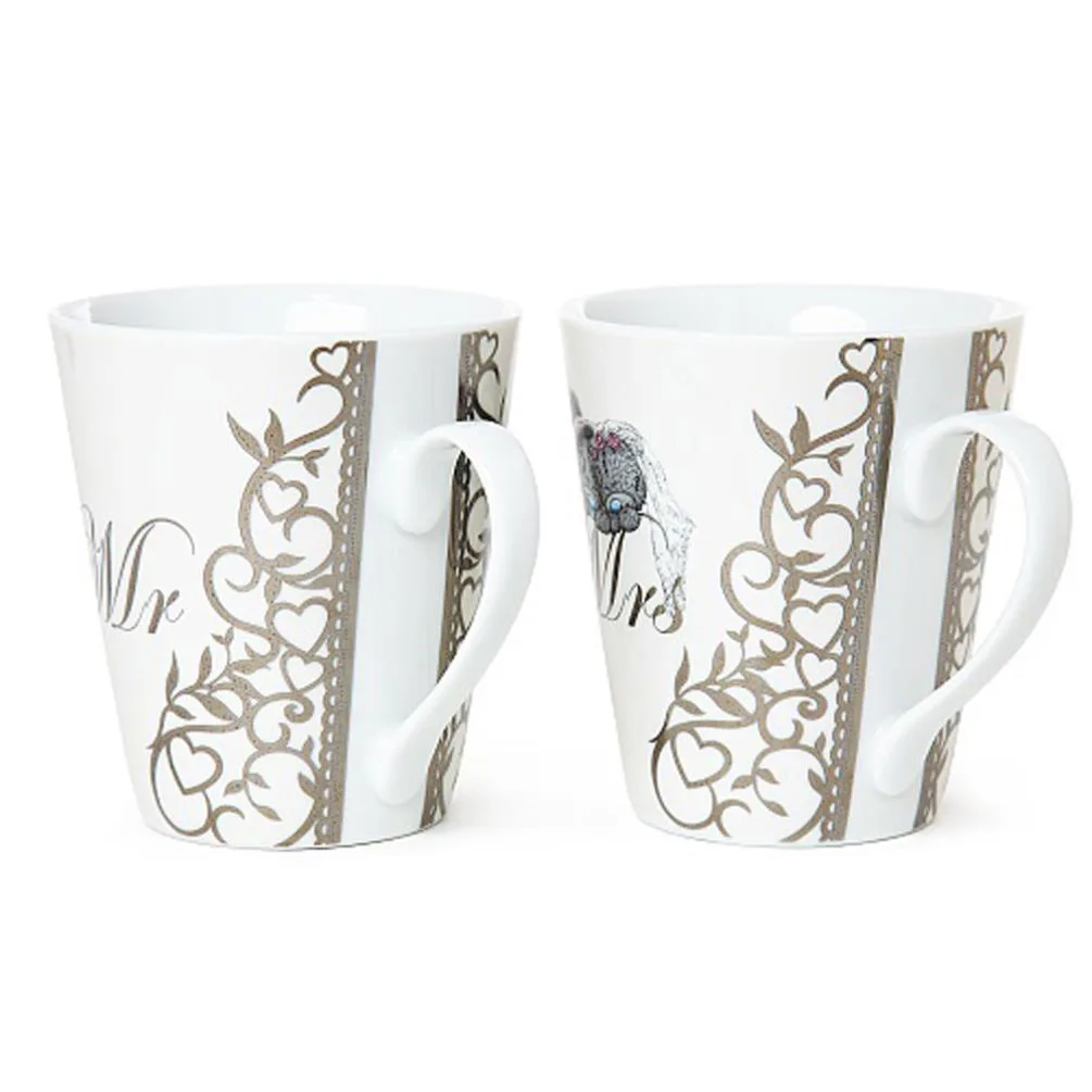 Mr & Mrs Me to You Bear Wedding Couple Mugs Extra Image 1