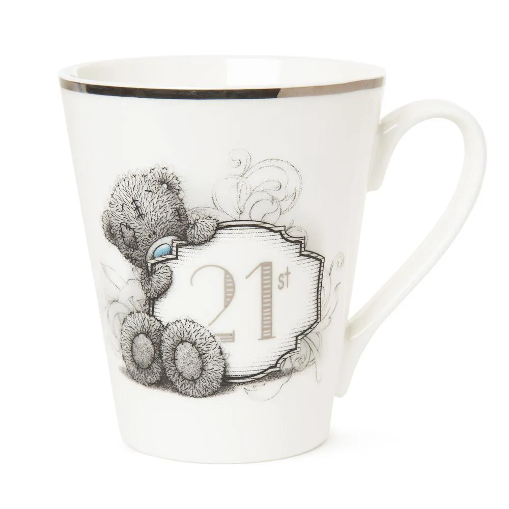 21st Birthday Me to You Bear Luxury Boxed Mug Extra Image 1