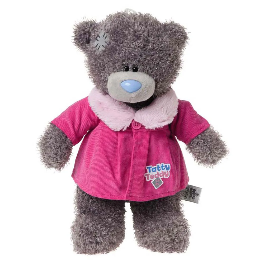 Tatty Teddy Me to You Bear Pink Coat with Furry collar Extra Image 1