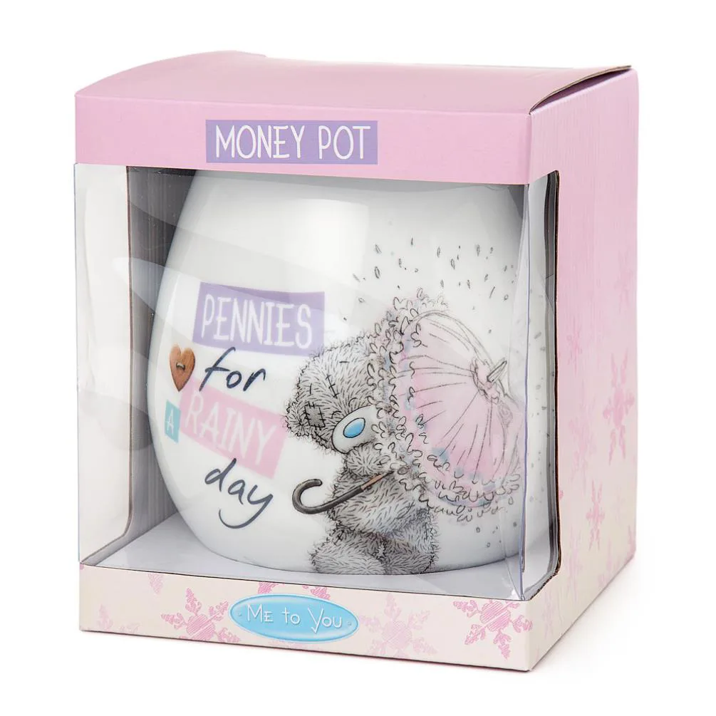 Pennies For a Rainy Day Me to You Bear Money Jar Extra Image 1