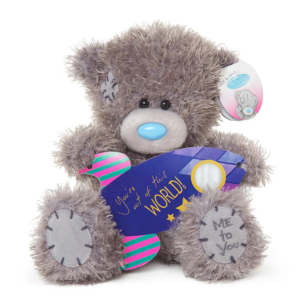 7" Out of This World Rocket Me to You Bear Extra Image 2