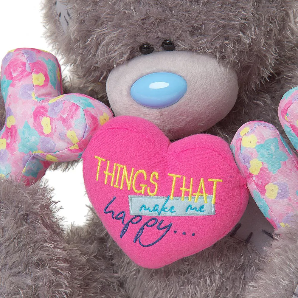20" Things That Make Me Happy Me to You Bear Extra Image 1
