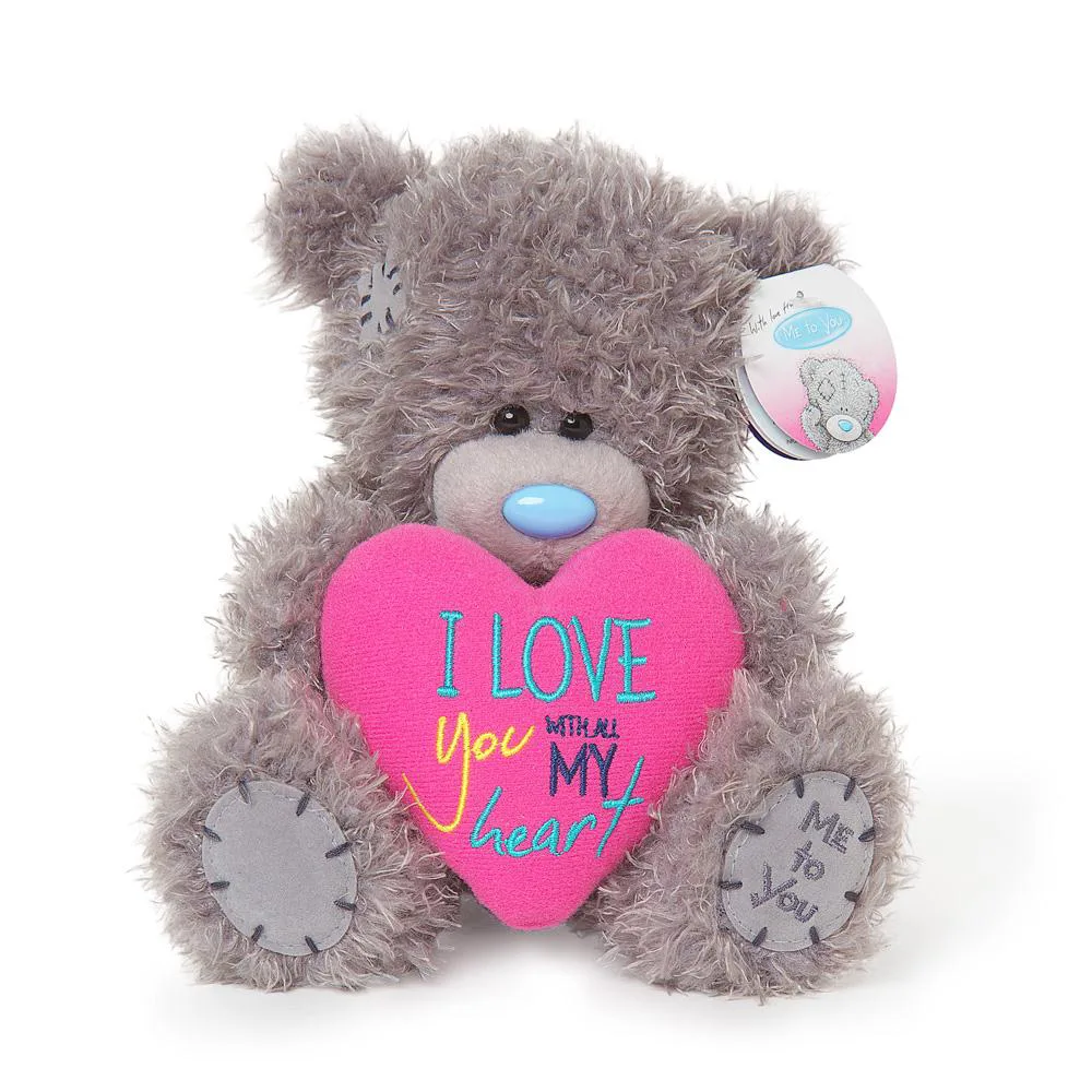 7" Love You Padded Heart Me to You Bear Extra Image 2