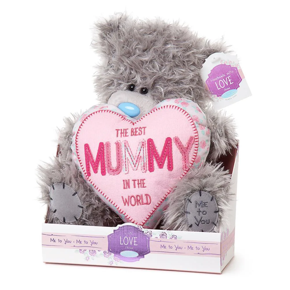 9" Mummy Padded Heart Me to You Bear Extra Image 1