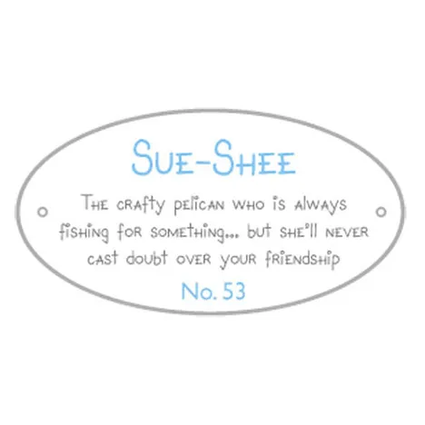 4" My Blue Nose Friend Sue-shee the Pelican Extra Image 1