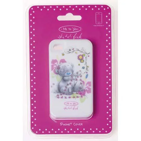 Sketchbook Sitting Me to You Bear iPhone 4 Cover Extra Image 1