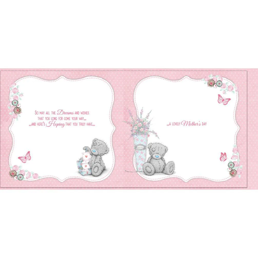 Happy Mothers Day Me to You Bear Handmade Boxed Mothers Day Card Extra Image 3