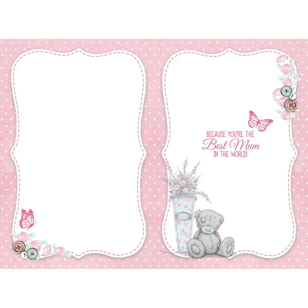Mum Bear With Vase Me to You Bear Mothers Day Card Extra Image 1