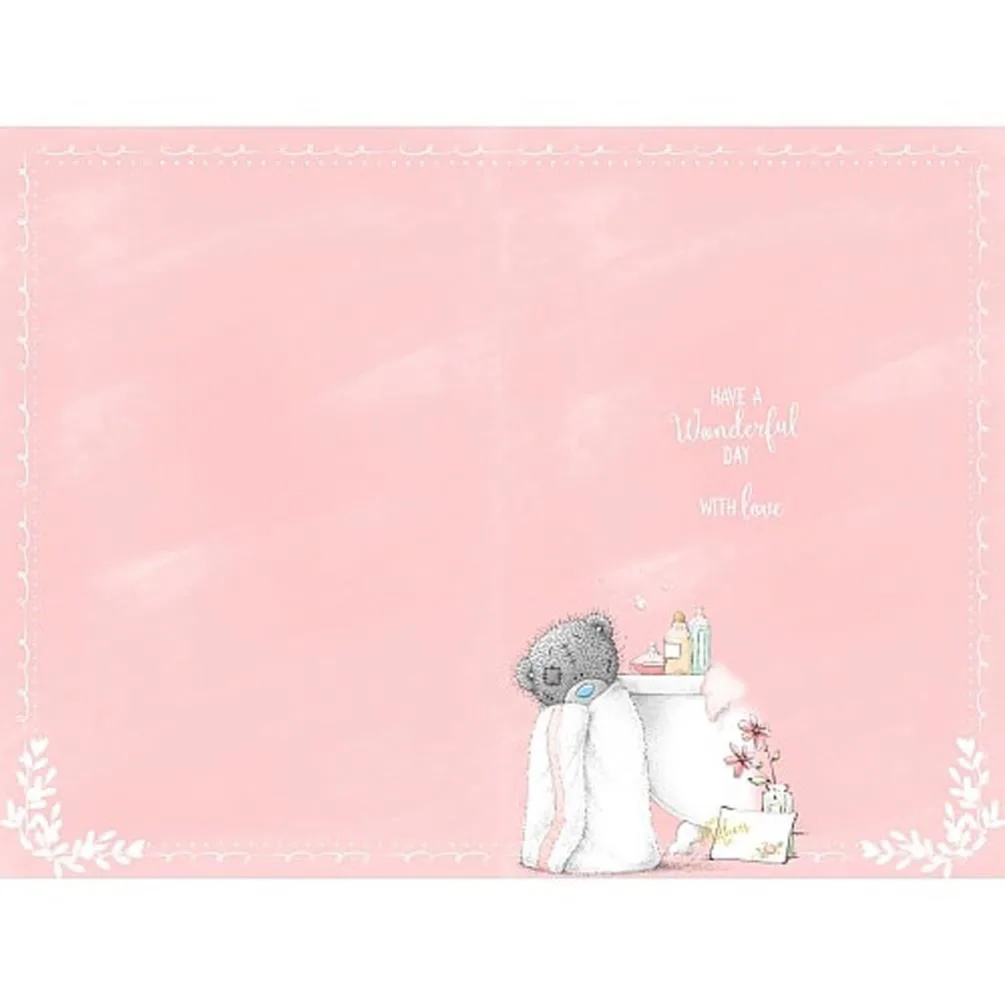 Tatty Teddy In Bath Me to You Bear Mothers Day Card Extra Image 1