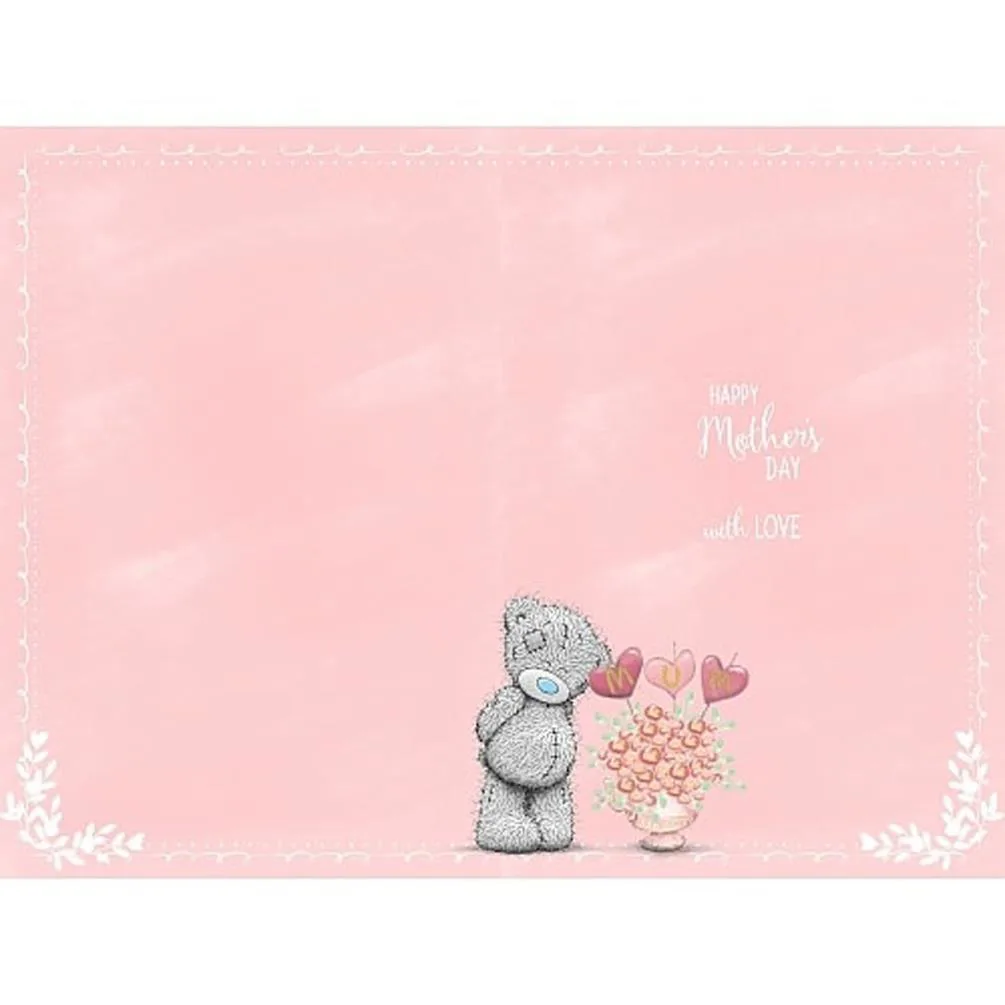 Your The Best Mum Me to You Bear Mothers Day Card Extra Image 1