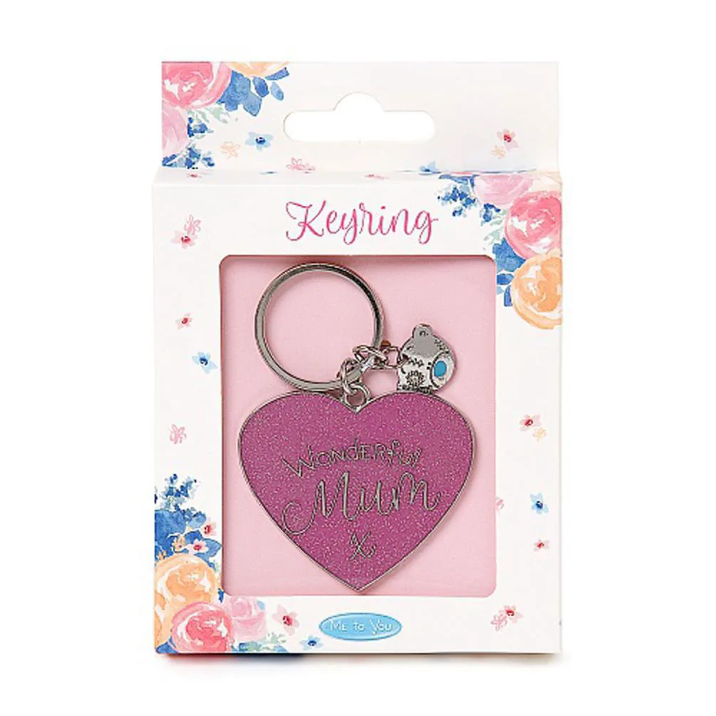 Wonderful Mum Enamel Me to You Bear Key Ring Extra Image 1