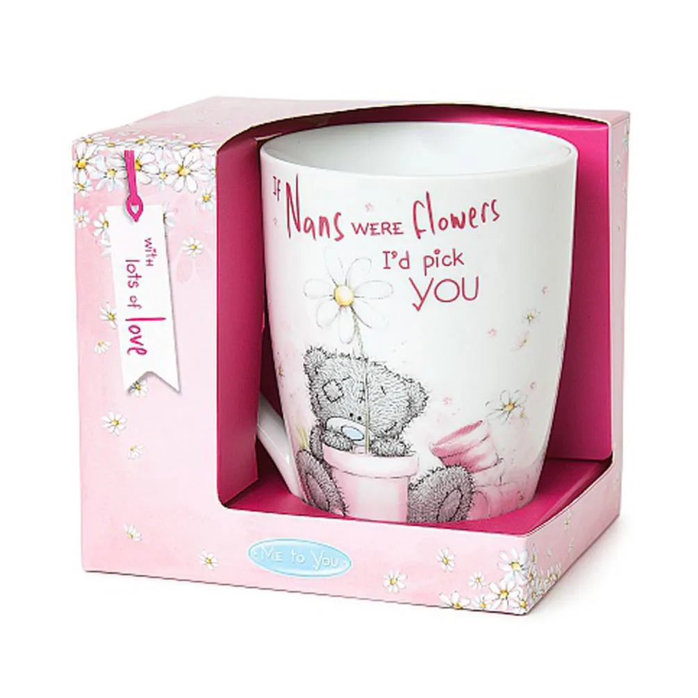 If Nans Were Flowers Me to You Bear Mug Extra Image 1