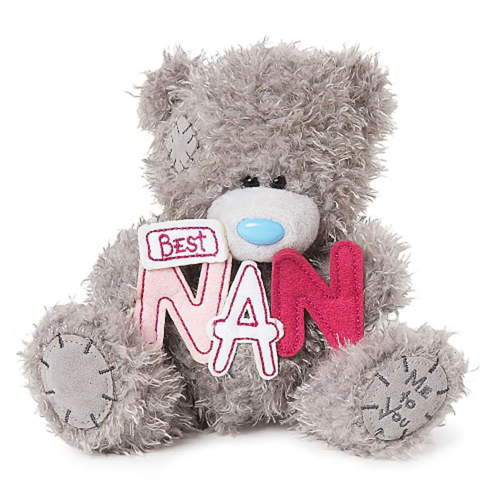 7" Best Nan Letters Me to You Bear Extra Image 2
