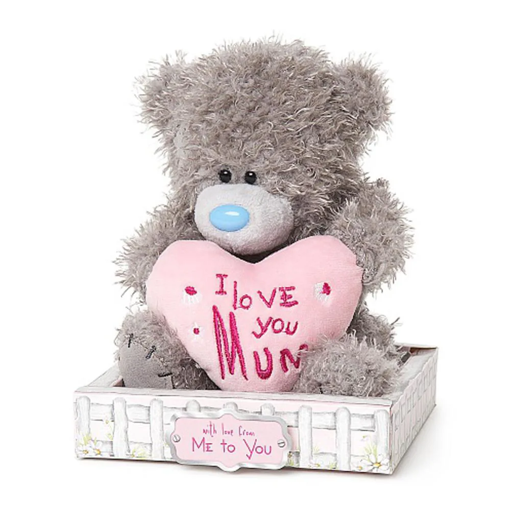 7" Love You Mum Padded Heart Me to You Bear Extra Image 1