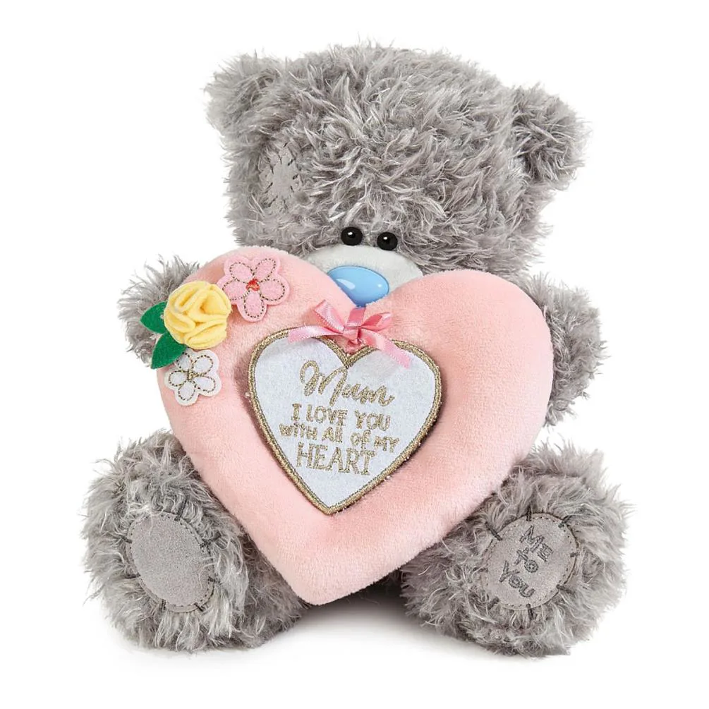 9" Floral Mum Heart Me to You Bear Extra Image 2