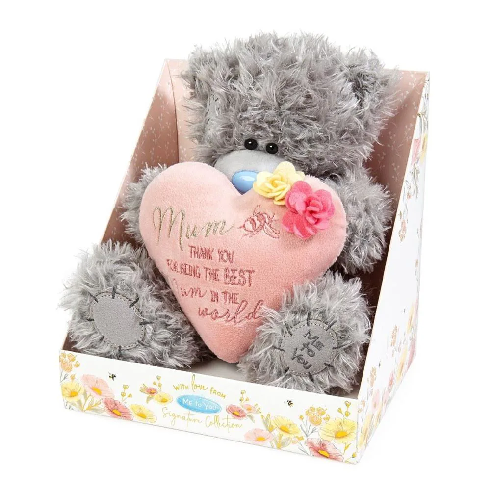 9" Mum Verse Padded Heart Me to You Bear Extra Image 1