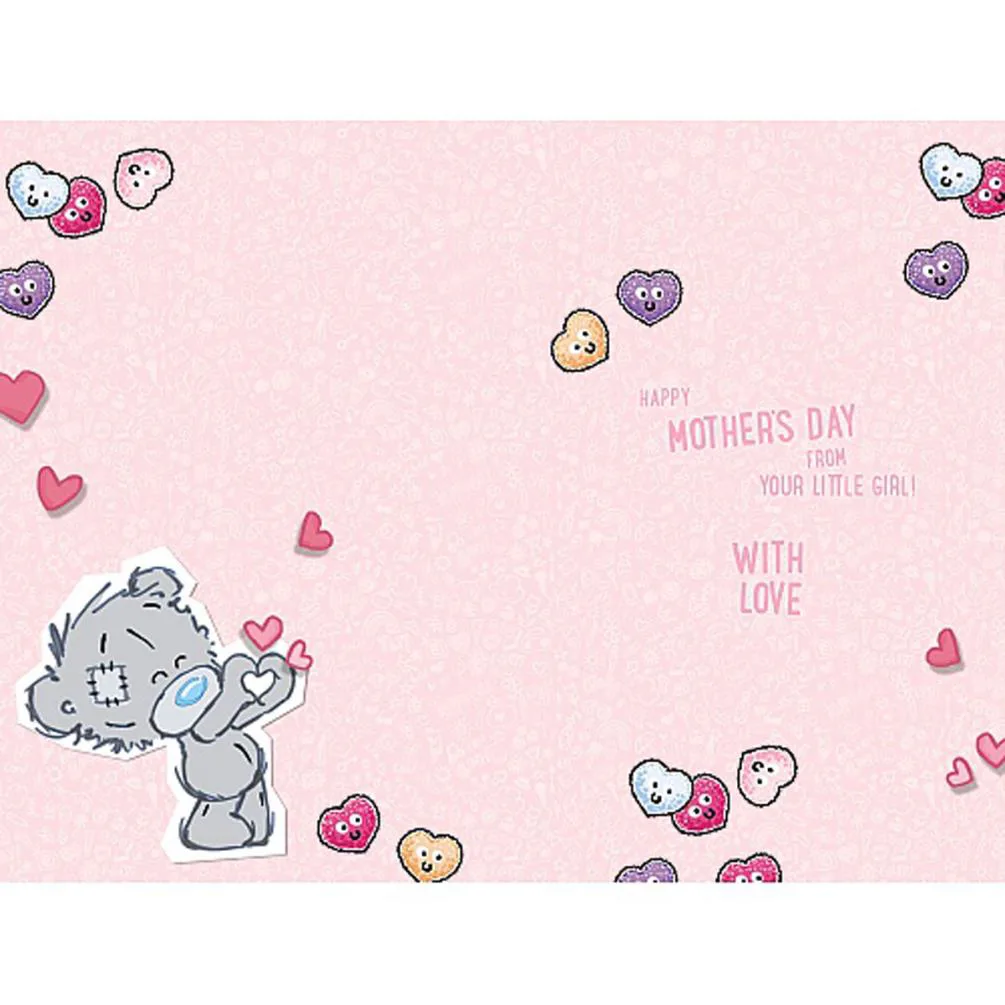 Mummy From Little Girl Me to You Bear Mother's Day Card Extra Image 1