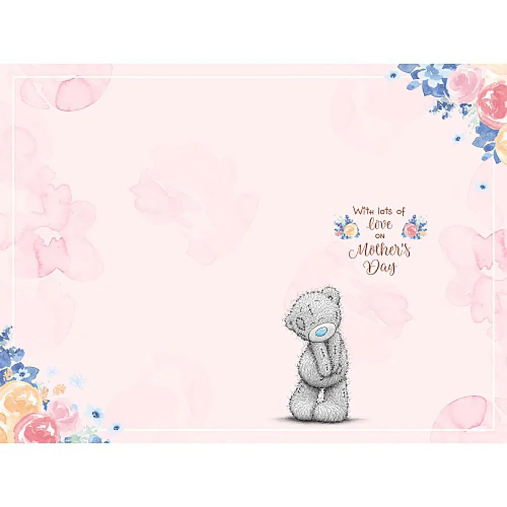 Lovely Mum Flower Bouquet Me to You Bear Mother's Day Card Extra Image 1