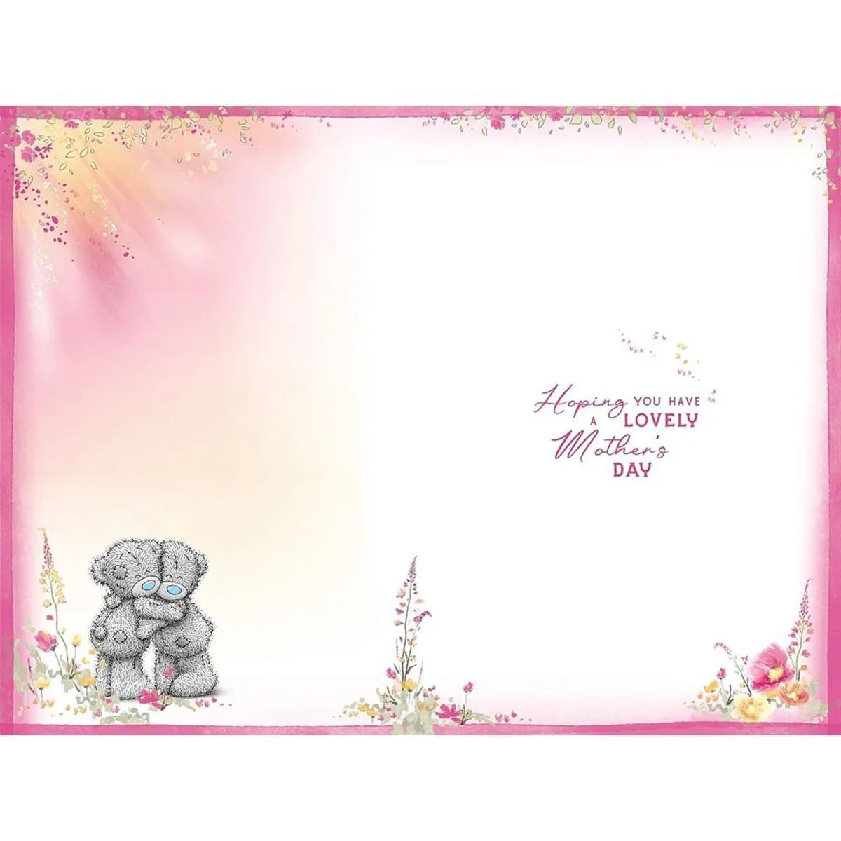 From Your Daughter Me to You Bear Mother's Day Card Extra Image 1