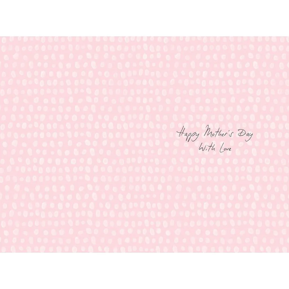 Bunch Of Roses Softly Drawn Me to You Bear Mother's Day Card Extra Image 1