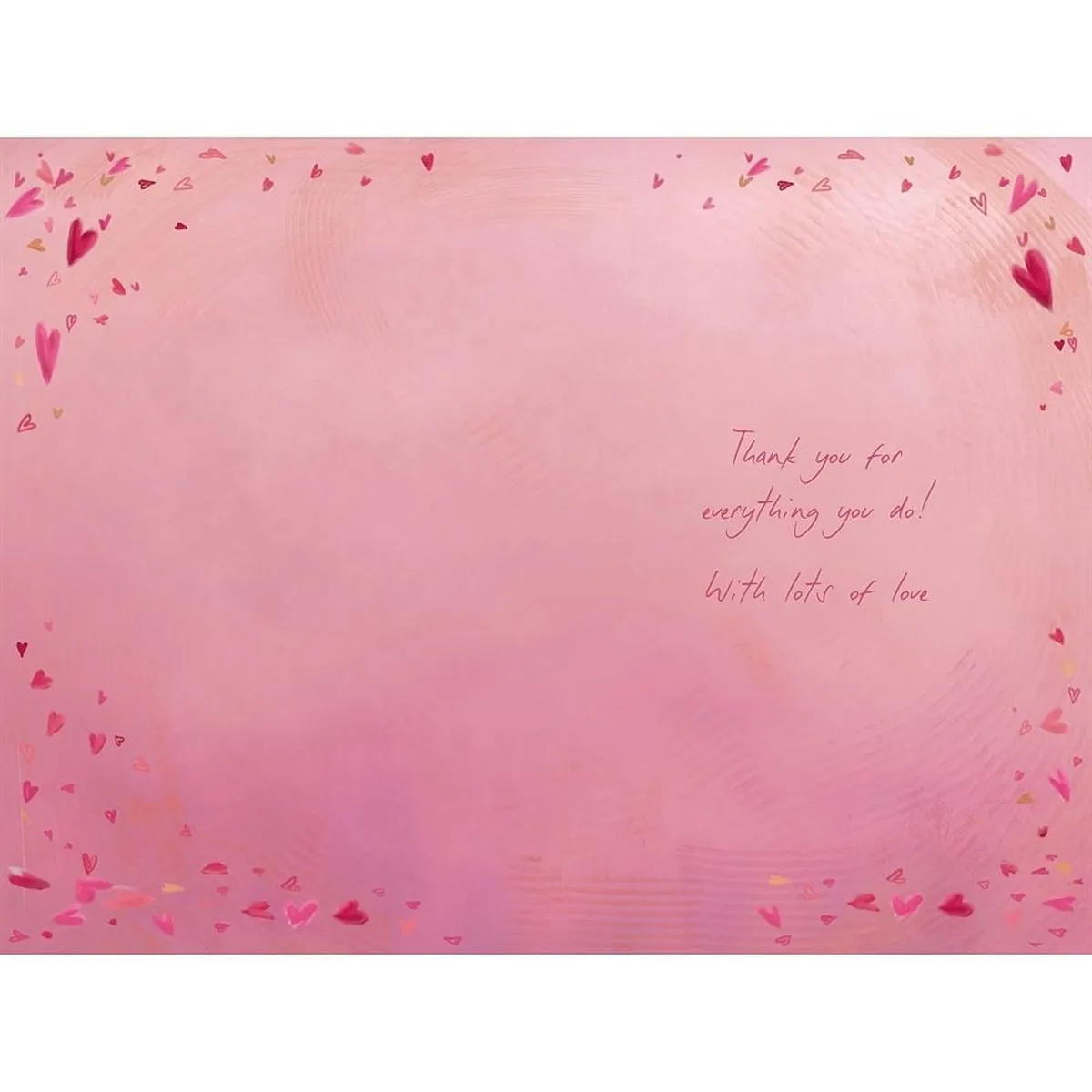 Mum Heart Softly Drawn Me to You Bear Mother's Day Card Extra Image 1