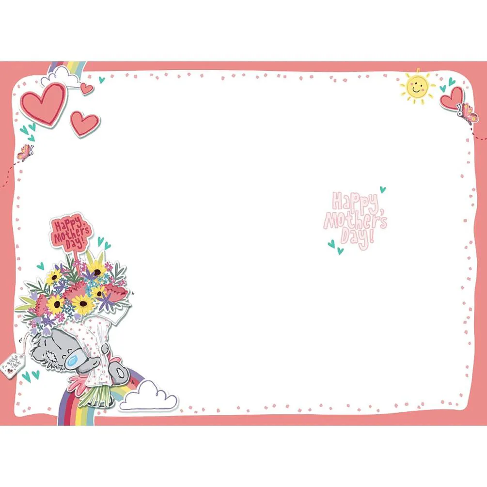 Mummy From Little Girl My Dinky Bear Me to You Mother's Day Card Extra Image 1