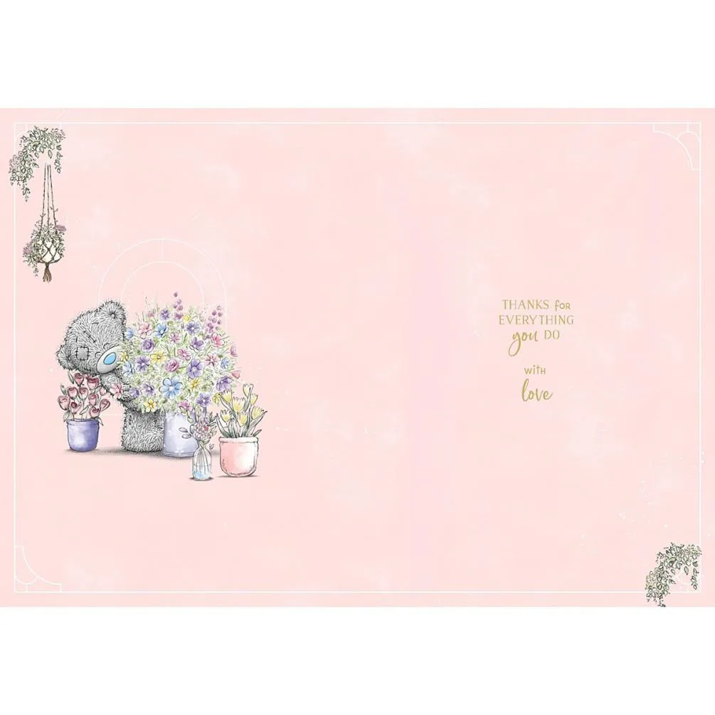 Flower Bouquet Me to You Bear Mother's Day Card Extra Image 1