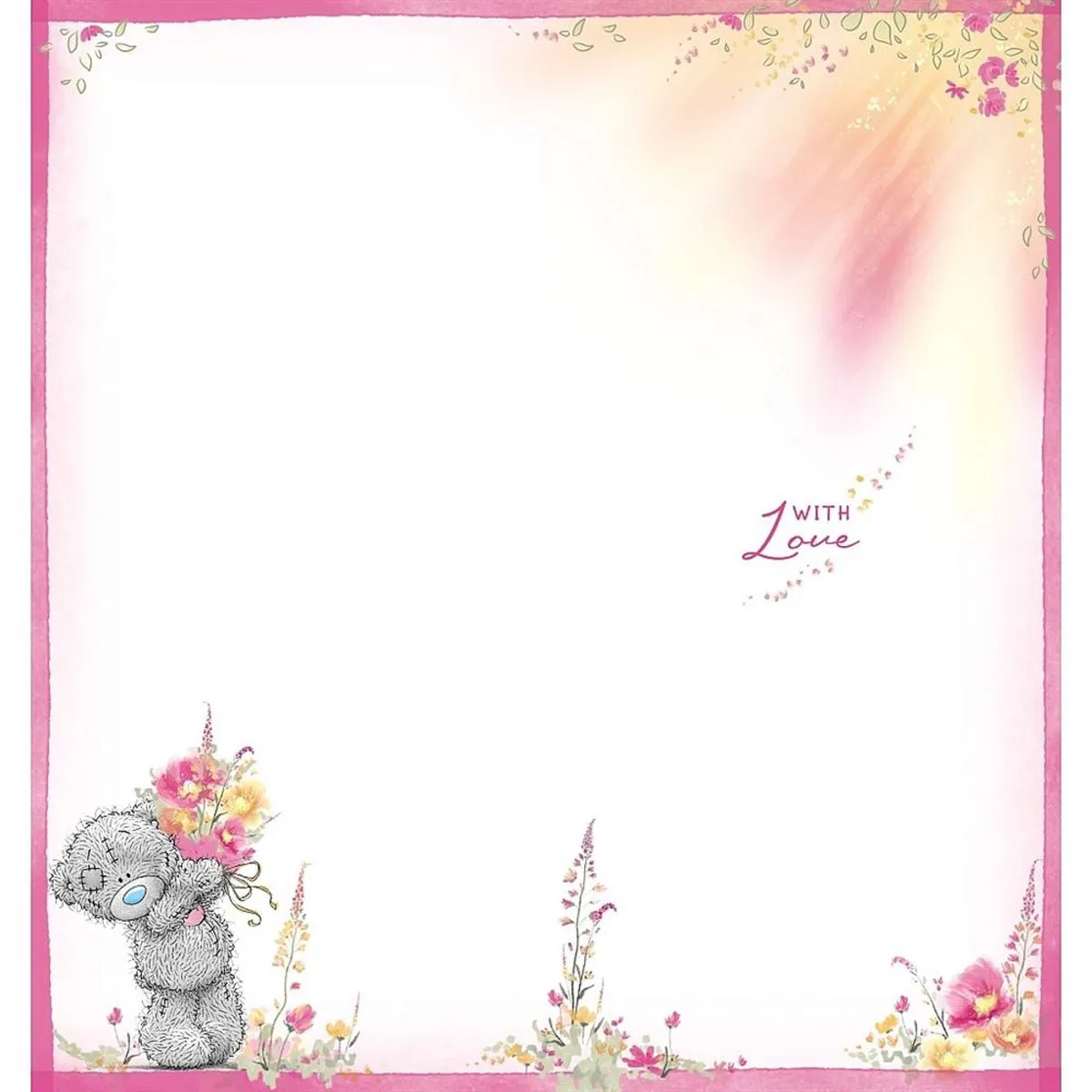 Lovely Nanny Me to You Bear Mother's Day Card Extra Image 1