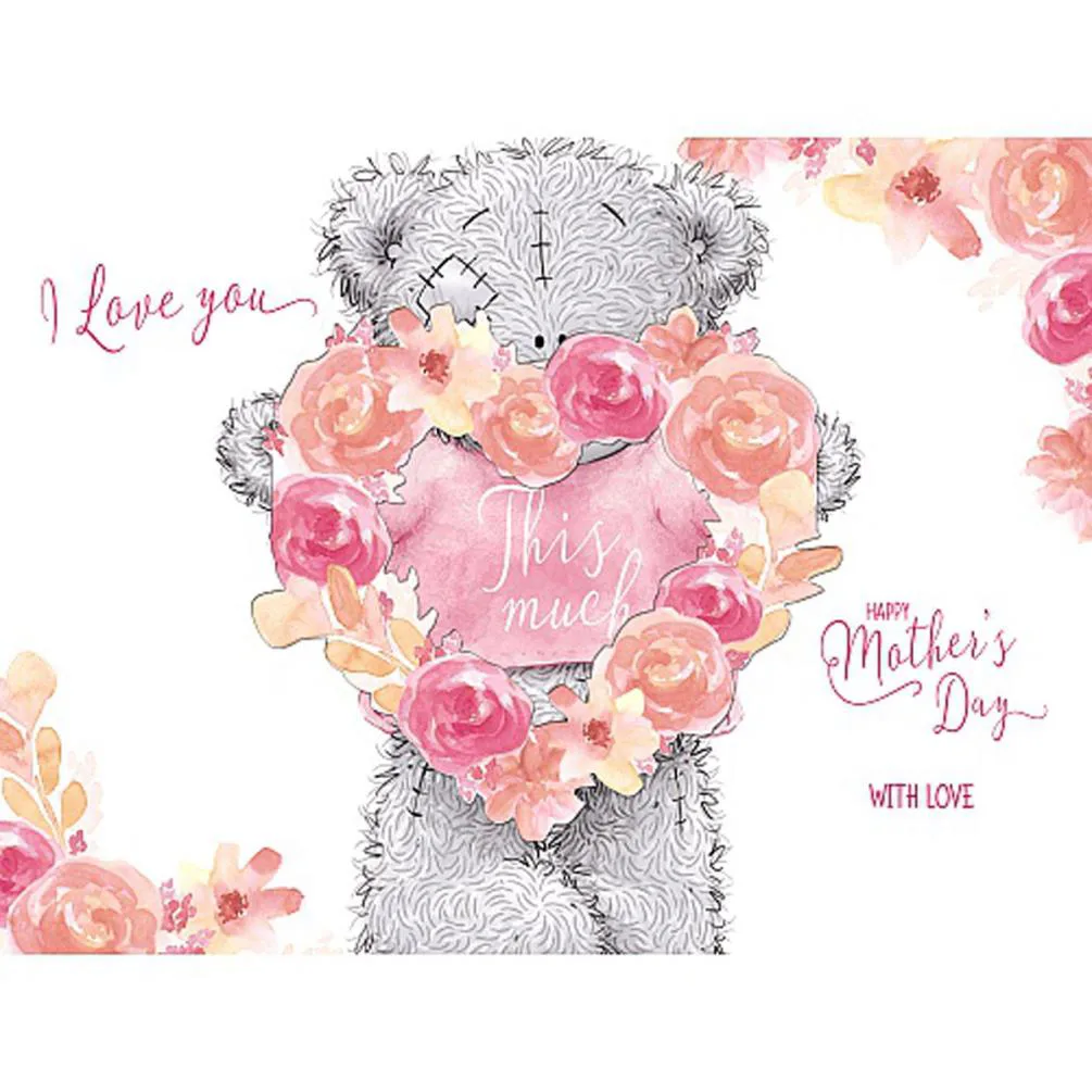 Guess How Much I Love You Me to You Bear Mother's Day Card Extra Image 1